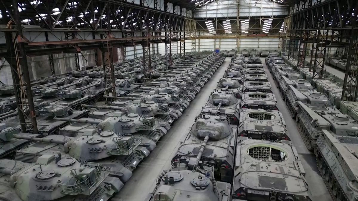 Belgičan má doma hangár plný tanků Leopard 1. Chtěl by je vidět na Ukrajině